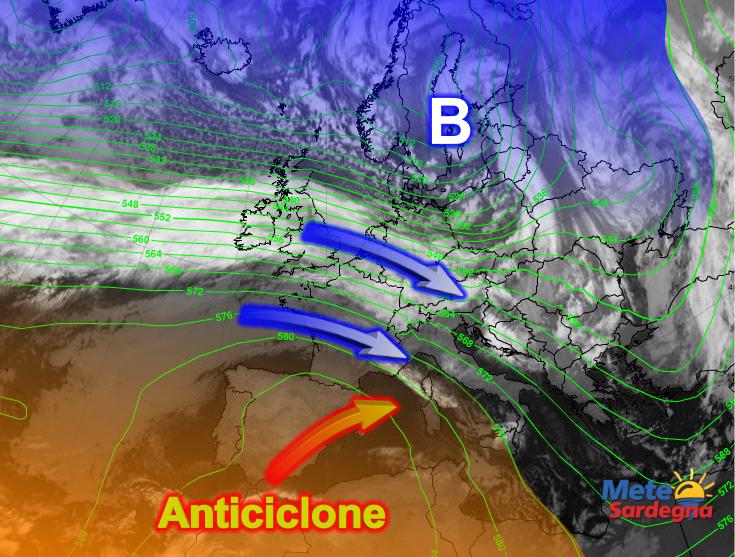 Meteosat22 - Ci siamo: l'Anticiclone è a due passi dalla Sardegna