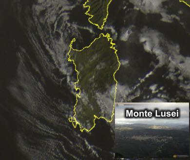 Fonte immagine EumetSat 2015, rielaborazione grafica a cura della Redazione del Meteo Sardegna.