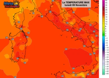 Temperature2 350x250 - Bilancio prima settimana d'agosto: prosegue il caldo anomalo
