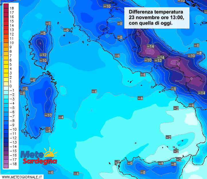 Temperature5 - Arriva il freddo: confermato tracollo temperature