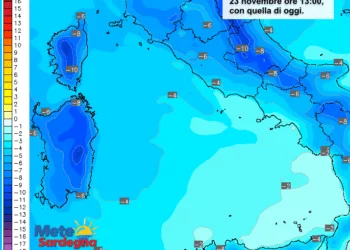 Temperature6 350x250 - Martedì ulteriore calo delle temperature