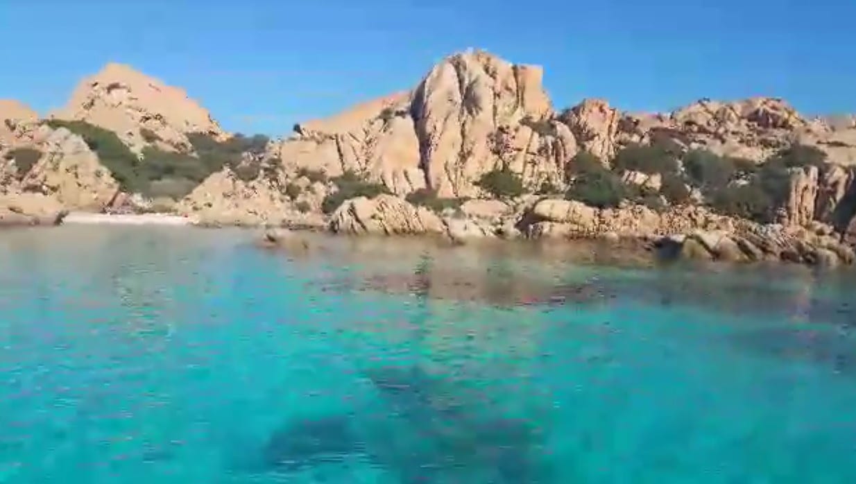 Untitled 110 - Spettacolari trasparenze in diretta da Cala Coticcio - VIDEO