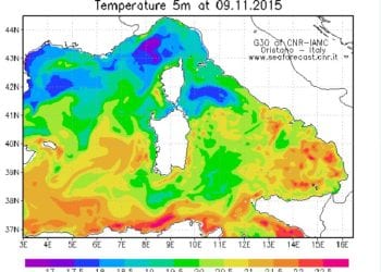 Untitled 111 350x250 - Mediterraneo già fortemente più caldo della media!