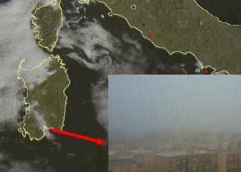 Untitled 112 350x250 - Spettacolare nebbia d'avvezione avvolge Cagliari!