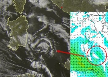 Untitled 32 350x250 - Grosso Vortice Ciclonico si estende sin sulla Sardegna