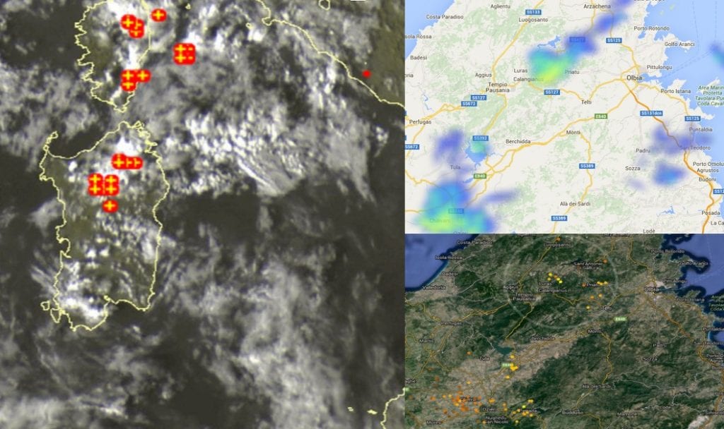 Untitled 6 1024x608 - Temporali si spostano a nord est, caduti 30 mm ad Ozieri