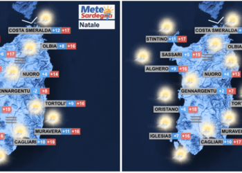 000 METEO SARDEGNA 350x250 - Il Meteo che farà a Natale e Santo Stefano in Sardegna.  Capodanno peggiora