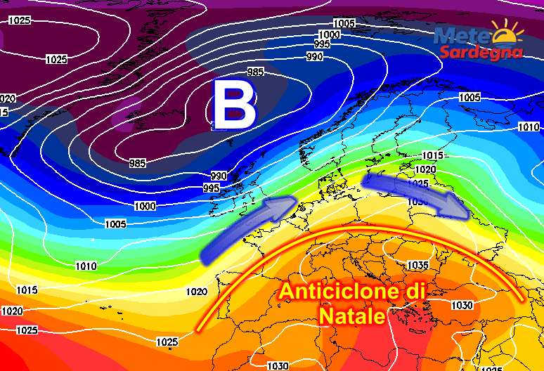 Natale mite e col sole prevalente.