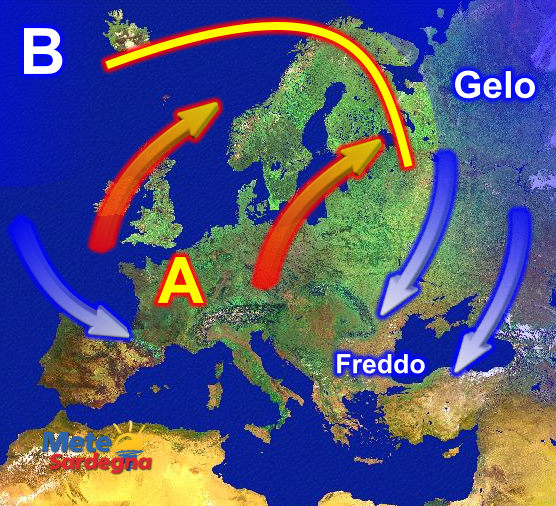 Verso fine anno confermata invasione gelida verso l'Europa orientale.