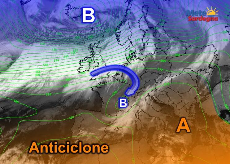 Meteosat2 - Seguiamo con attenzione la perturbazione in arrivo da ovest