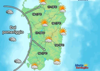 Oggi13 350x250 - Nubi da ovest porteranno piovaschi. Clima mite