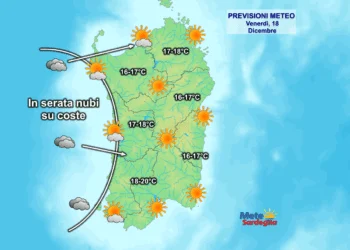 Oggi14 350x250 - Nubi da ovest porteranno piovaschi. Clima mite