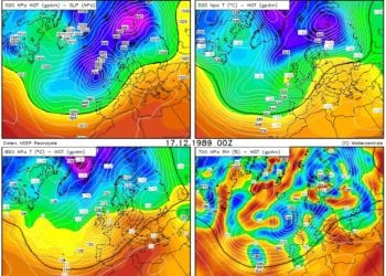 Rrea1989121700 350x250 - Arrivare a Natale con oltre 20°C? Accadeva nel 1989