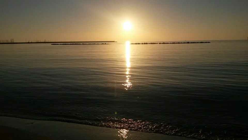 alghero tramonto 2 - Alghero, un mese di sole invernale. Evento meteo eccezionale. Occasione per fare turismo