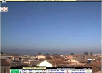 get webcam2 350x250 - Grosso temporale "V-shaped" a ridosso della Sardegna orientale