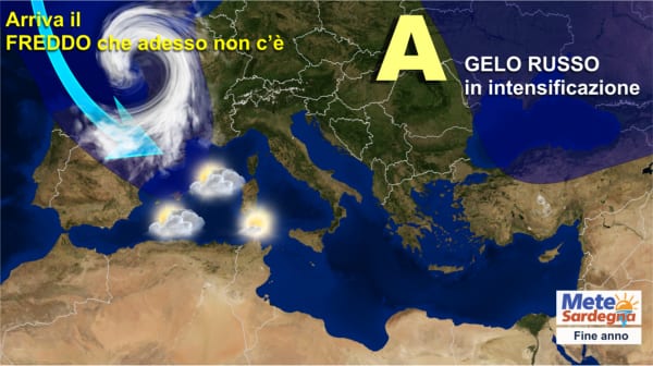 meteo fine anno sardegna