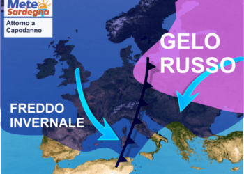 sardegna inverno in arrivo 350x250 - Dal caldo all’Inverno in 10 giorni. Forte GELO in Russia. Perturbazioni a Ovest