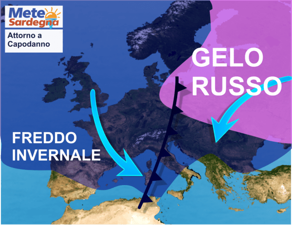 sardegna inverno in arrivo - Dal caldo all’Inverno in 10 giorni. Forte GELO in Russia. Perturbazioni a Ovest