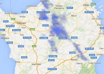 18 01 2016 14 53 06 350x250 - Grosso temporale "V-shaped" a ridosso della Sardegna orientale