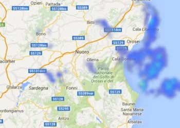 19 01 2016 08 32 20 350x250 - Grosso temporale "V-shaped" a ridosso della Sardegna orientale