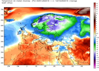 Anomalie termiche1 350x250 - Basterà un po' di freddo per spazzare via tutto questo caldo?