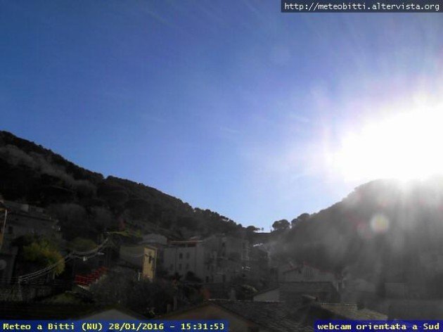 Bitti - Sardegna regina del "caldo": si sfiorano 20°C