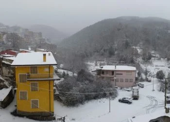 Desulo61 350x250 - Desulo sotto abbondante nevicata: video