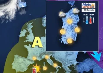 Meteo3 350x250 - Meteo variabile, un po' uggioso ma molto mite. Attese punte di 20°C