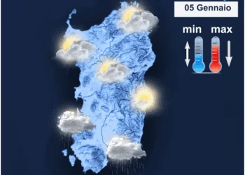 Oggi 350x250 - Nubi da ovest porteranno piovaschi. Clima mite
