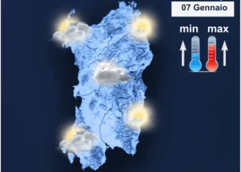 Oggi1 350x250 - Nubi da ovest porteranno piovaschi. Clima mite