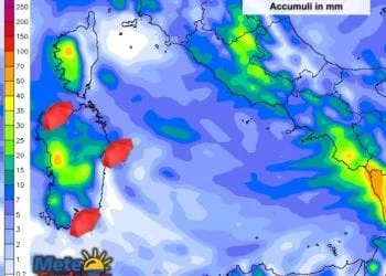 Piogge1 350x250 - Previsti piovaschi o deboli piogge su coste ovest