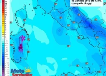 Temperature5 350x250 - Più freddo alla Befana: temperature in diminuzione