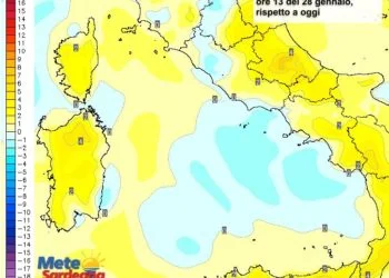 Temperature9 350x250 - La prossima settimana tornerà il gran caldo