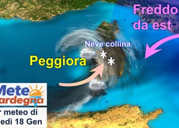lunedi 18 gennaio 350x250 - Temperature in ulteriore calo: venerdì prime gelate di stagione?