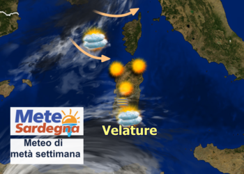 meteo 28 gennaio 350x250 - Anticiclone persistente e siccità in Sardegna. Ultime novità per febbraio