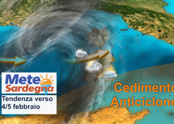 meteo 4 5 febbraio sardegna 350x250 - Anticiclone presto al capolinea, finalmente cambiamento meteo a febbraio