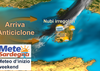 meteo weekend 350x250 - Weekend in Sardegna tra sole, qualche acquazzone e il mite Scirocco