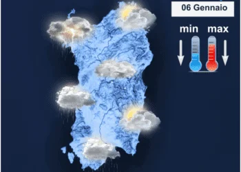 oggi 1 350x250 - Neve fin sulle coste, il gran freddo sulla Sardegna