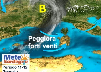 sardegna 350x250 - Arriva il grande freddo da sabato, neve anche in collina. Meteo invernale