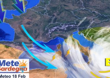 18feb 350x250 - Peggioramento meteo, forti piogge domenica. Altre perturbazioni seguiranno