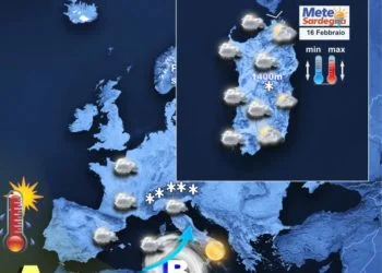 Bsardegna 350x250 - Meteo variabile, un po' uggioso ma molto mite. Attese punte di 20°C