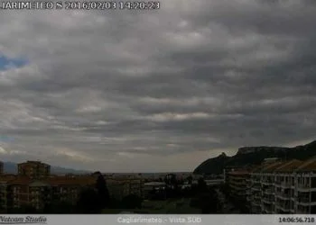 Cagliari 350x250 - Si prospetta un pomeriggio primaverile: superati 17°C