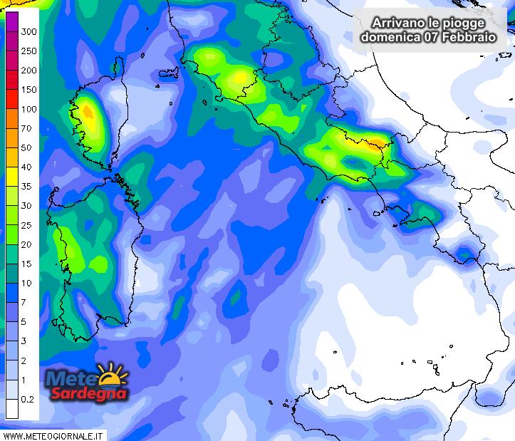 Piogge1 - Finalmente arriva la pioggia! Peggioramento domenica