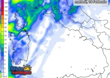 Piogge7 350x250 - Previsti piovaschi o deboli piogge su coste ovest