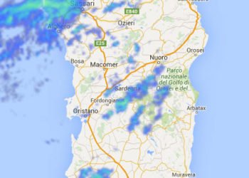 Radar Sardegna 1 2 350x250 - Meteo perturbato fino a lunedì: grandi piogge e freddo. Bufera di vento