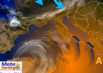 lun22feb 350x250 - Anticiclone persistente e siccità in Sardegna. Ultime novità per febbraio