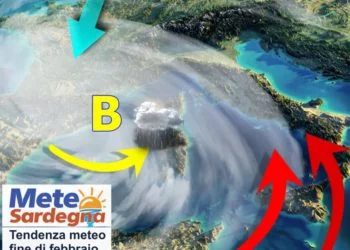 meteo sardegna fine febbraio 350x250 - Improvviso caldo anomalo, lunedì l’apice. Poi calo termico e maltempo