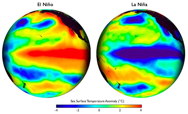 ENSO ElNino LaNina - Dopo "El Nino" arriverà "La Nina"? Secondo gli esperti è possibile