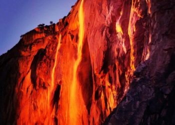 Equiseto Falls 350x250 - Cascate di fuoco, lava o cos'altro? No, è incredibile illusione ottica