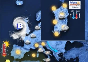 Meteo Sardegna 350x250 - Meteo variabile, un po' uggioso ma molto mite. Attese punte di 20°C